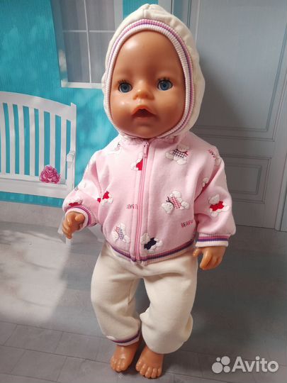 Одежда для кукол беби бон 43см