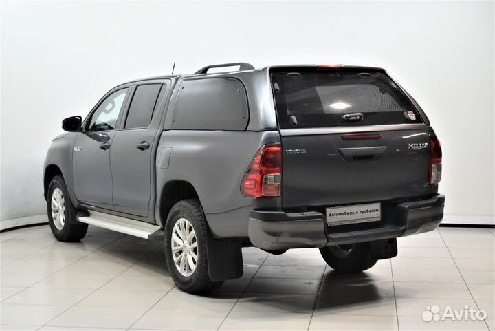 Toyota Hilux 2.4 МТ, 2018, 220 000 км