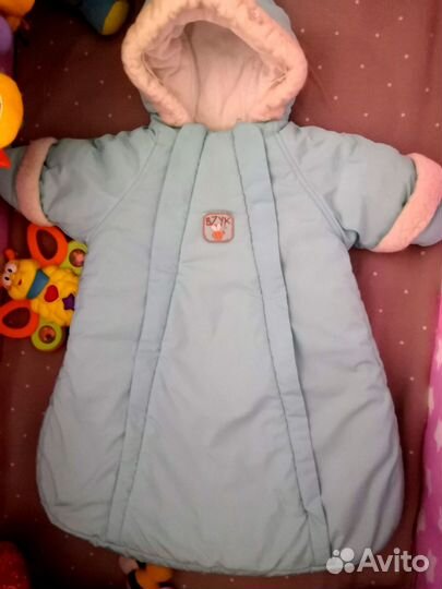 Детский зимний комбинезон -конверт