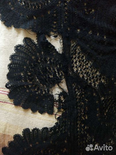 Вологодское кружево: палантин винтаж