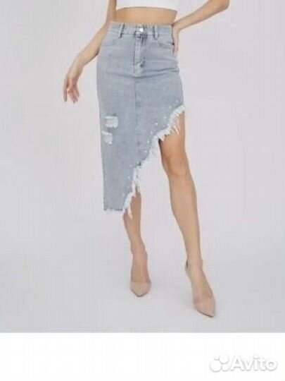 Юбка джинсовая