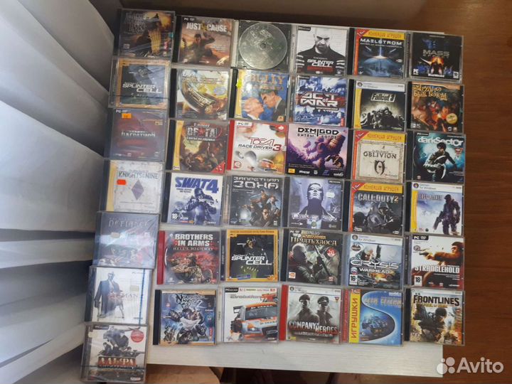 Лицензионные диски с играми для пк