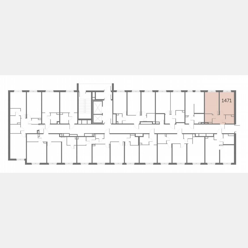 1-к. апартаменты, 39,9 м², 10/14 эт.