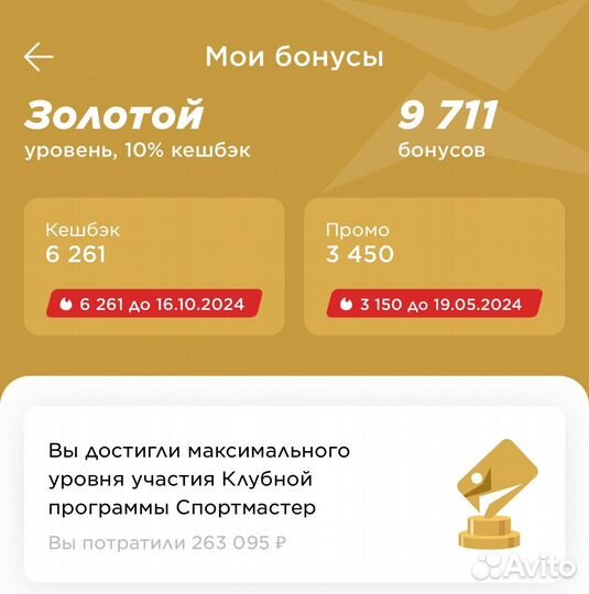 Бонусы спортмастер