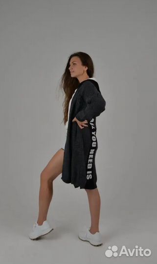 Кардиган женский оверсайз