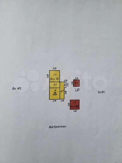 Дом 37,7 м² на участке 30 сот.