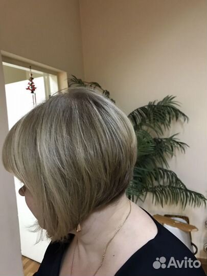 Окрашивание и стрижка волос