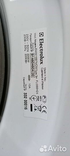 Electrolux eww1697mdw