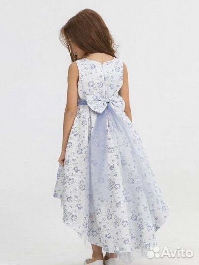 Платье со шлейфом 110-134