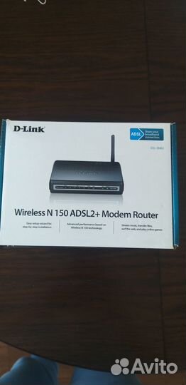 Роутер D-link wireless n150 adsl2+ modem router