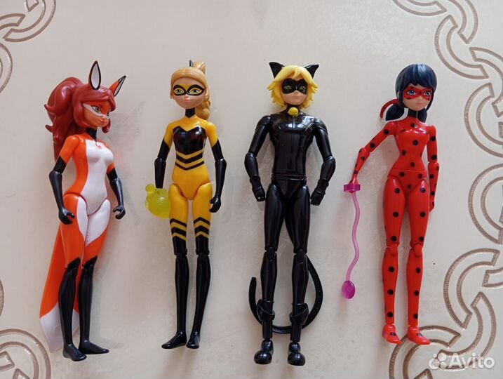 Фигурки леди баг и супер кот
