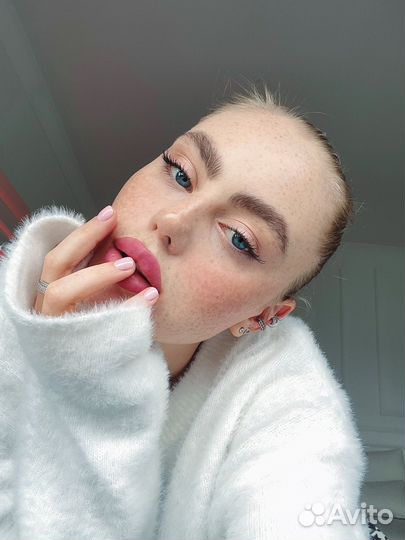 Свитер женский пушистый