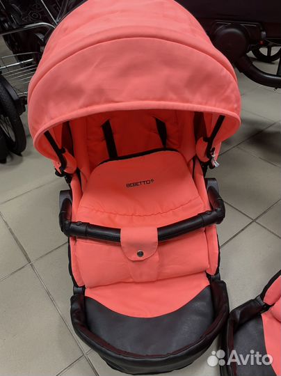 Коляска для двойни bebetto 42