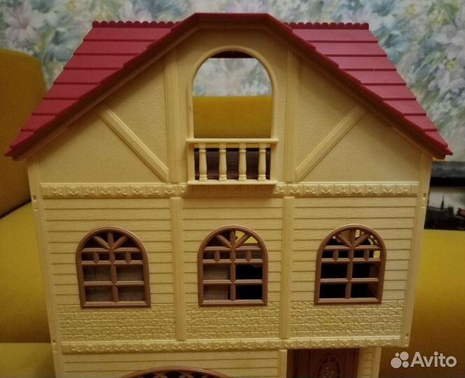 Sylvanian Families трёхэтажный дом со светом