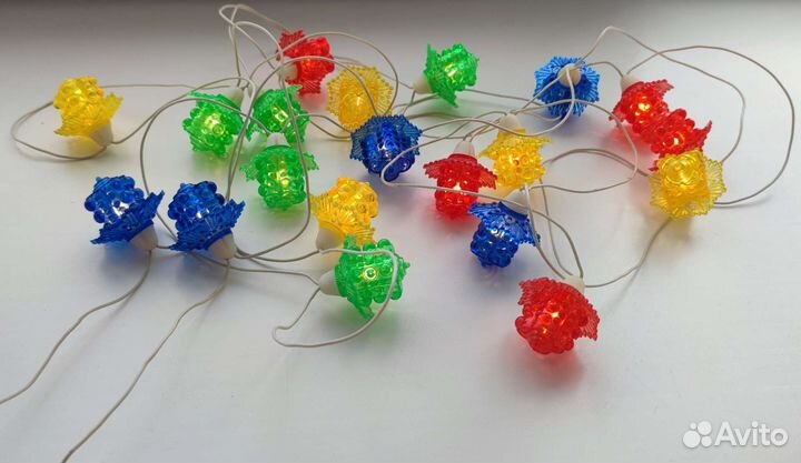 Елочная гирлянда СССР