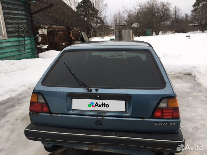 Volkswagen Golf 1.6 МТ, 1989, 482 000 км