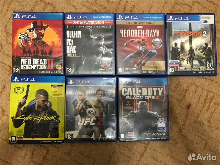 Диски ps4 обмен