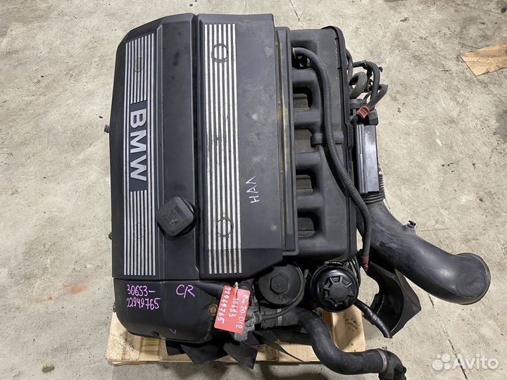 Двигатель 306S3 M54B30 на BMW X5 E53 в сборе рест Б У