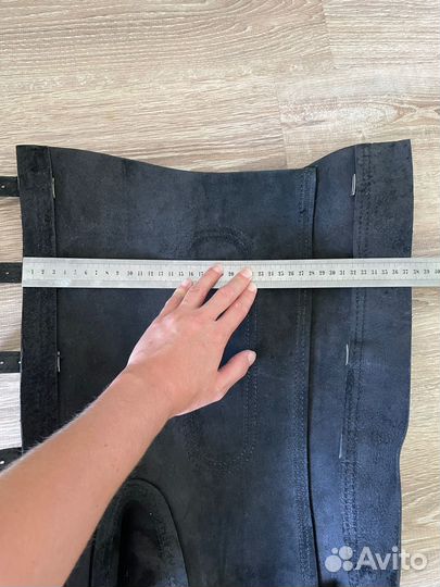 Краги для верховой езды на пряжках размер 41/37-38
