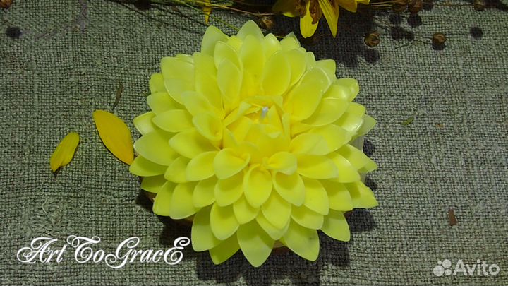 Свечи ручной работы Цветы