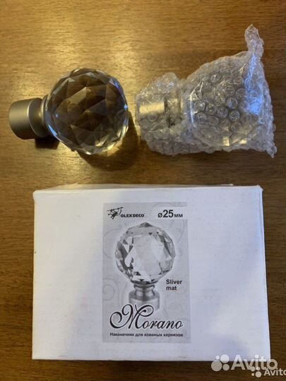 Наконечник для карниза