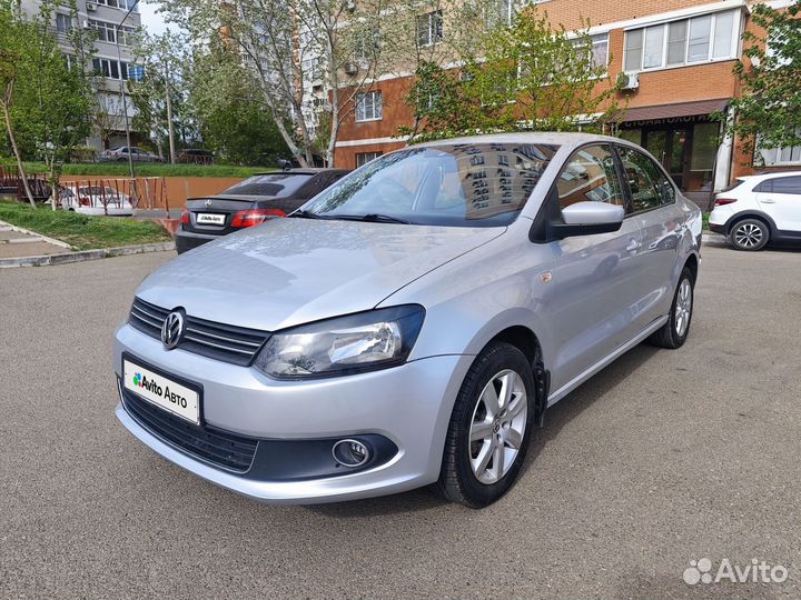 Volkswagen Polo 1.6 AT, 2012, 240 000 км