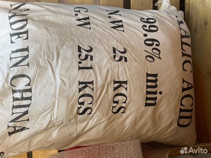 Щавелевая кислота 25 кг мешок