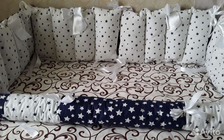 Бортики в кроватку