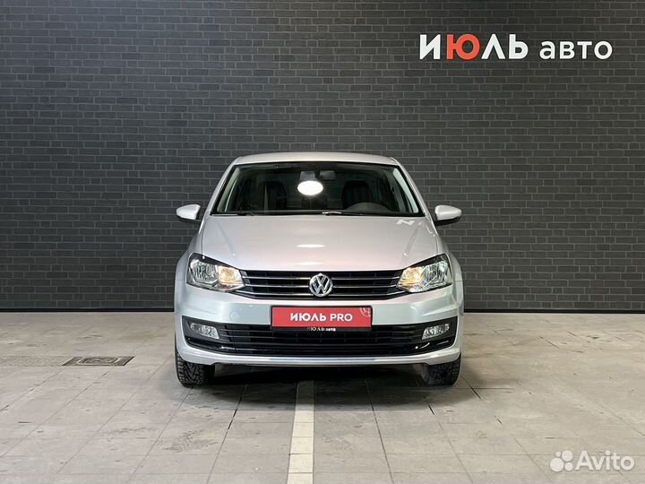 Volkswagen Polo 1.6 AT, 2019, 42 255 км