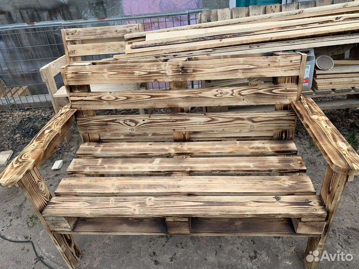 Скамейка лавочка садовая