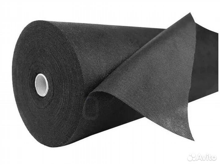 Спанбонд пп черный 3,2х150м, 55гр/м2