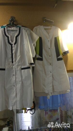 Медицинские халаты женские и мужские