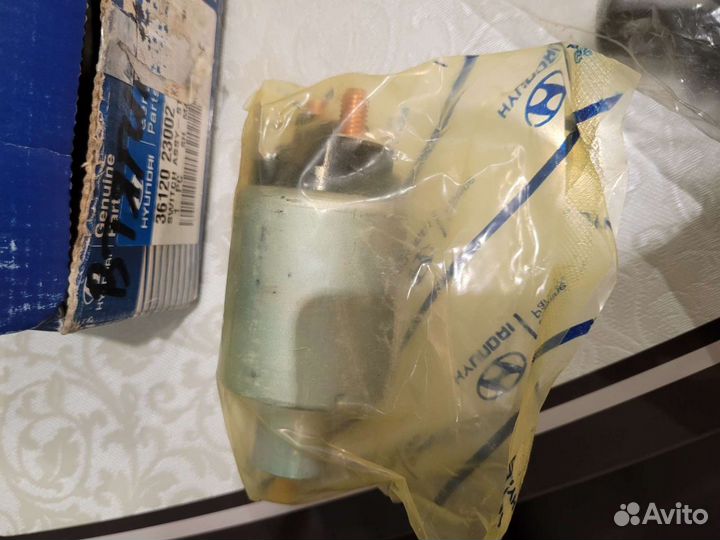 Втягивающее реле стартера