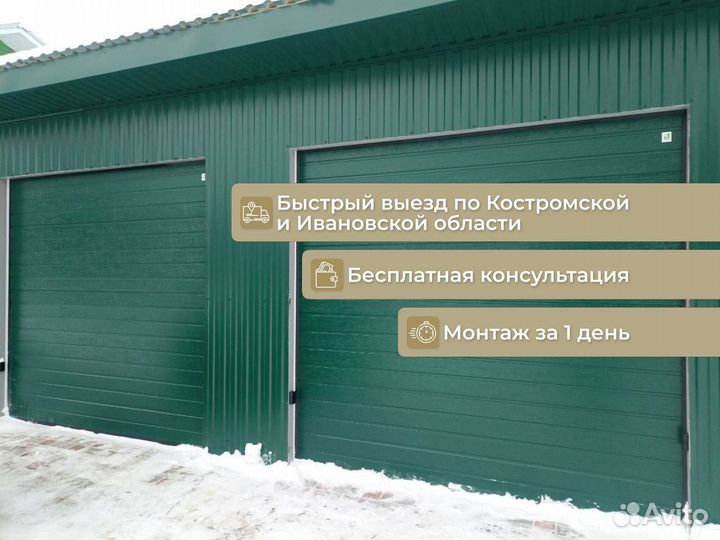 Секционные ворота Алютех