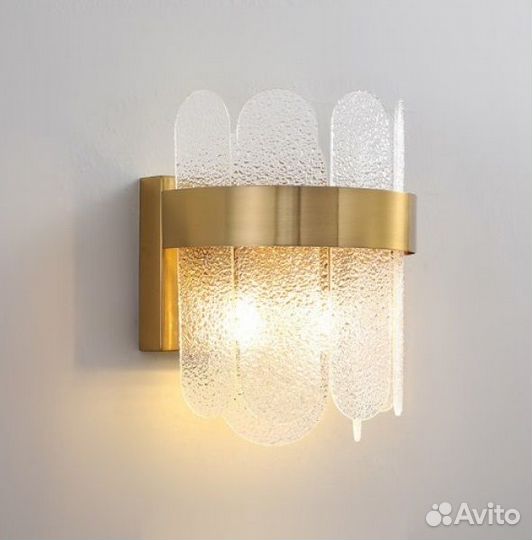 Светильник настенный бра MD.7018 бронза E14/40W