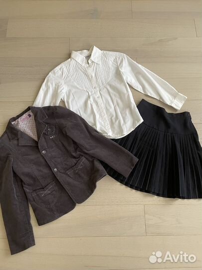 Форма школьная доя девочки пакетом 134-140