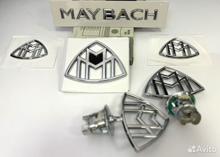 Эмблемы maybach металл