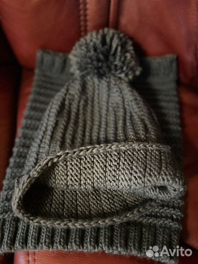 Снуд и шапка комплект zara