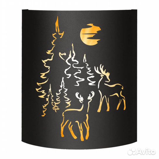 Абажур black (aisi 430) тип 5