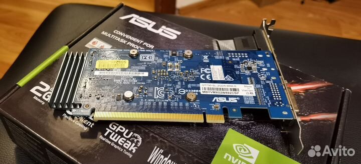 Видеокарта asus nvidia geforce GT 730