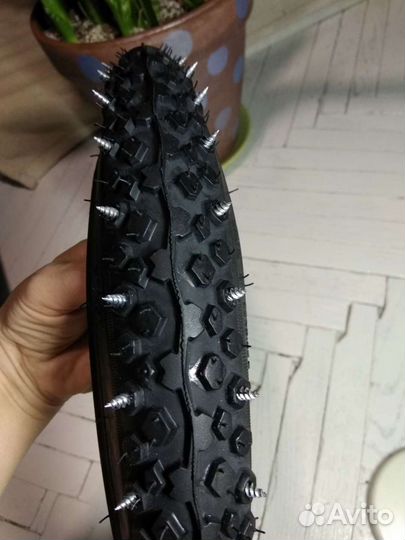 Покрышки шипованные велосипед колёса 16 для зимы