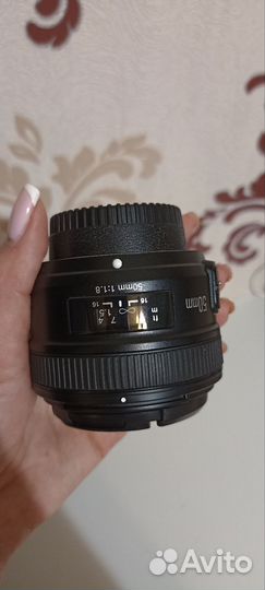 Объектив yongnuo 50mm f1.8