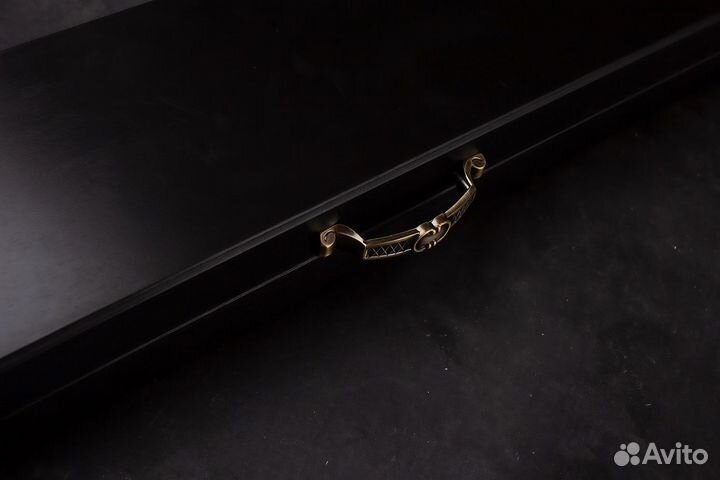 Шампуры в деревянной коробке 