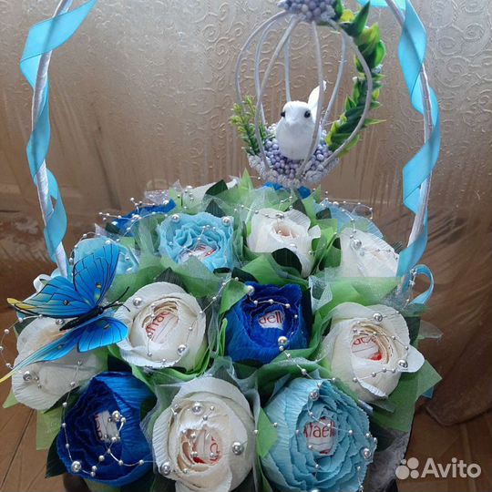 Букеты из конфет