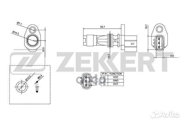 Датчик положения вала Nissan Almera (N16) 05