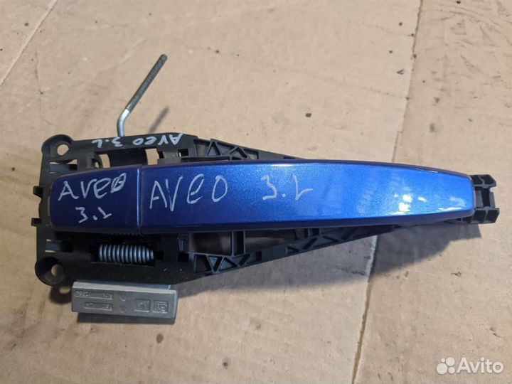 Ручка двери задней наружная левая chevrolet Aveo