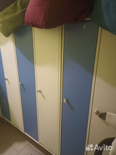 Шкафчики для раздевалки детские