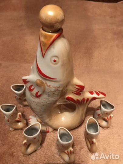 Штоф « Рыбки «СССР