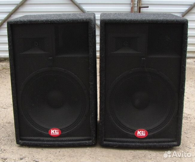 Колонки активные KL 1200W Pro 2шт Park Beta-4215