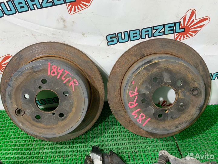 Задние тормоза Subaru Impreza GH8